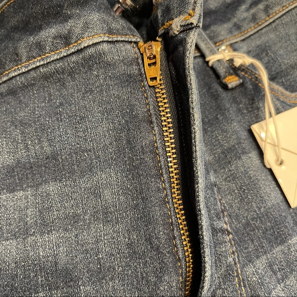 Good American Women’s Good Straight High Rise Stripe 24 Blue - Picture 14 of 14